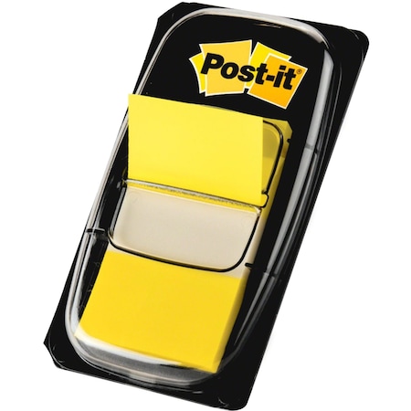 Post-It Flags 680-YW12, 1"x1.7"(25.4mmx43., PK4 680-YW12