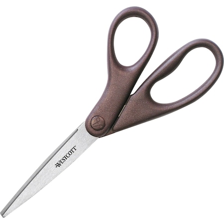 Westcott Scissors, 8" Straight Shears, Height: 3.75 41511