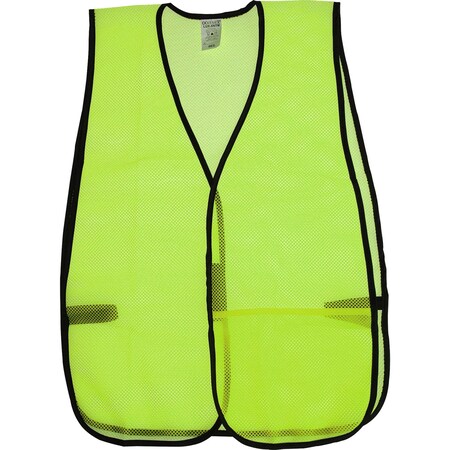 Occunomix Safety Vest, Mesh, Lime Green 81006
