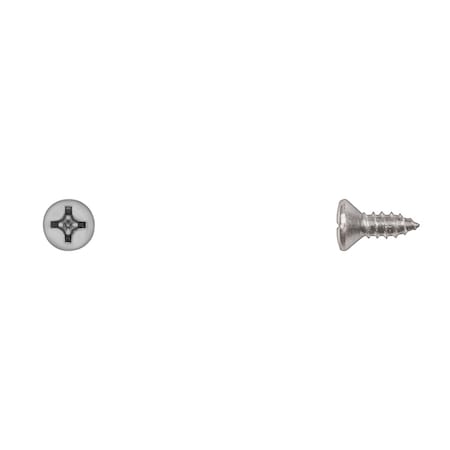 Disco Sheet Metal Screw, #12 x 1/2 in, Zinc Plated Steel Oval Head Phillips Drive 10151PK