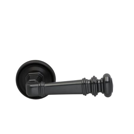 Omnia Pass 234BS T Strike 1-3/8" Door Oil Rubbed Bronze 101 Lever Large Rose 101/55A.PA10B