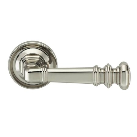 Omnia Rose Pass 234BS T Strike 1-3/8" Door Bright Nickel 101 Lever and Large 101/55A.PA14