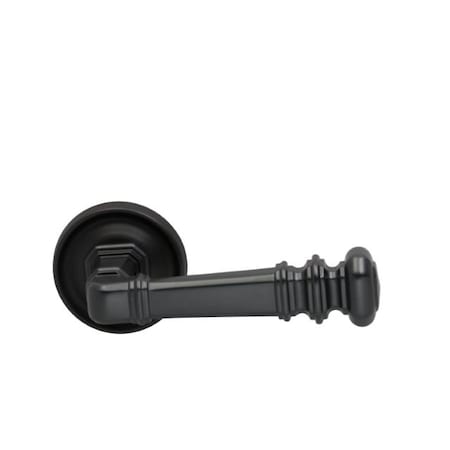 Omnia Pass 234BS T Strike 1-3/4" Door Oil Rubbed Bronze 101 Lever Large Rose 101/55C.PA10B