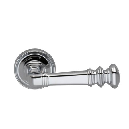 Omnia Large Rose Pass 238BS Full Lip 1-3/8" Door Bright Chrome 101 LVR 101/55F.PA2