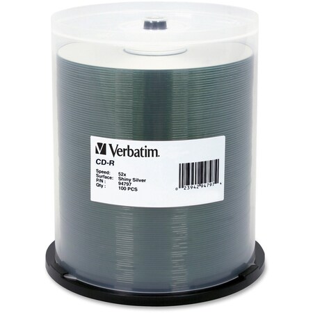 Verbatim CD-R, 700Mb, Shiny Sr, PK100 94797