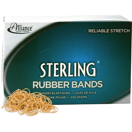 Alliance Rubber Rubberbands, Size10, Nttn, PK5000 24105