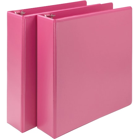 Samsill Presentation Binder, 2", Pink, PK2 U86676