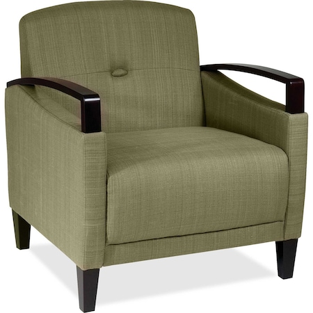 Ave 6 Collection: Main Street Chair, Wood Back, 30 in W 29-1/2" L 32" H, Fabric Seat MST51-S22