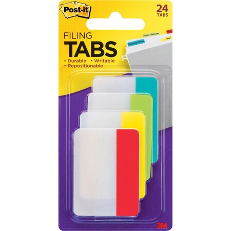 Post-It Tabs, Post-It, Solid, 2", Primry 686ALYR