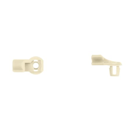 Disco Cream Nyln Door Rod End Clips 3.5mm Rod Size Lft Hand Side PK25 10199PK