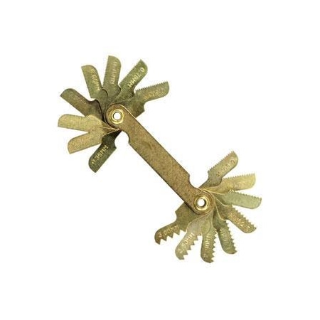 Irwin Leaf Metric Thread Pitch Gauge, 16 HAN12016
