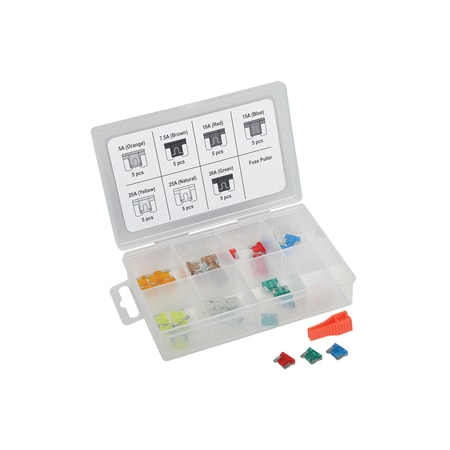 Titan Automotive Fuse Kit, 36 Fuses Included, Not Rated TIT45237