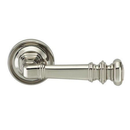 Omnia Rose Pass 238BS T Strike 1-3/4" Door Bright Nickel 101 Lever and Large 101/55B.PA14