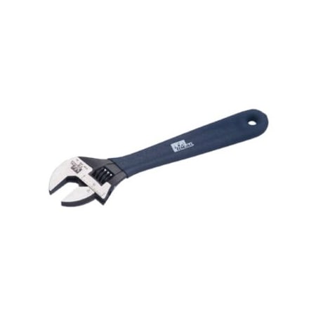 Ideal Adj. Wrench, 8", 1-1/8" Cap., Black 35-020
