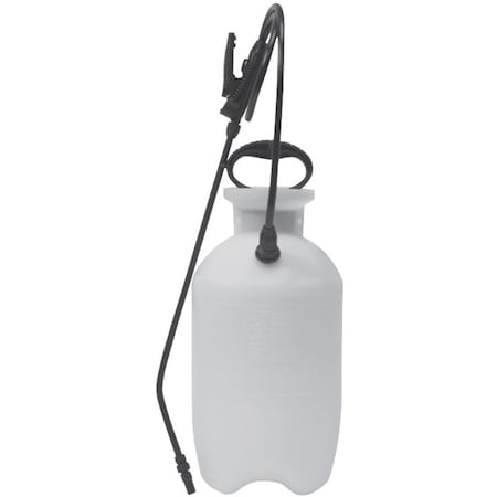 Chapin 2 gal. Sure Spray Deluxe Sprayer, Polyethylene Tank, Cone, Fan Spray Pattern, 34" Hose Length 26020
