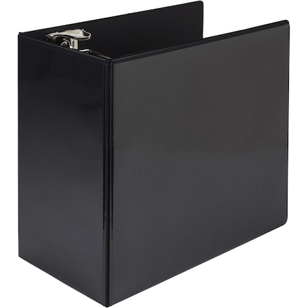Samsill Non-Stick View D-Ring Binder, 6", Black 16420