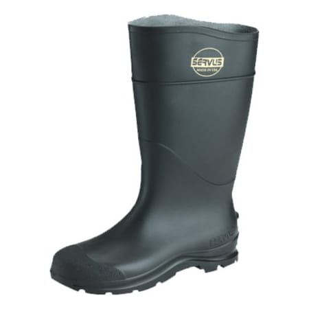 Honeywell Servus Rubber Boot, 14 in Height, Black, 10 18821