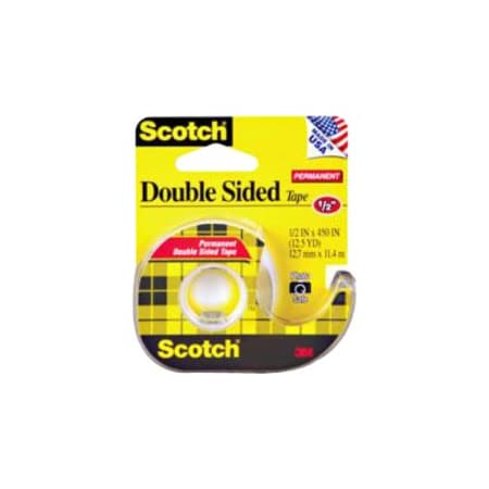 Scotch Double SIded TAPE .5X400IN, PK36 137DM-2