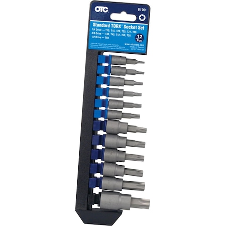 Otc Torx, 1/4" Sq., Dr. Socket 6102
