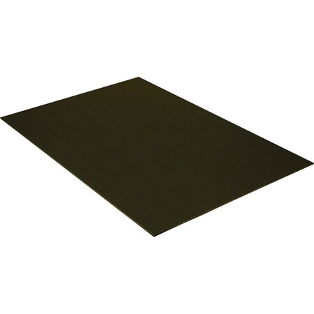 Pacon Foam Board, 30"X20", Black, PK10 5511