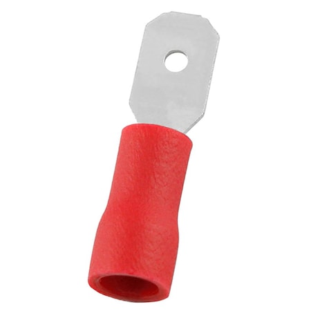 Panduit Male Disconnect, 22, 16 Awg, PK25 EDV18-187MB-Q