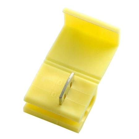 Panduit Butt Splice Wire Connector, 10 AWG, 600 V, Vinyl Insulation, 25 PK EQSP10-Q