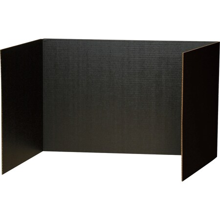 Pacon Privacy Boards, 48"X16", Black, PK4 3791