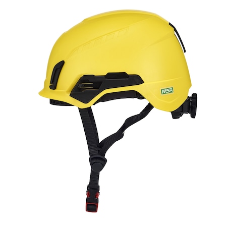 Msa Safety Safety Helmet, ABS, 4 Point Ratchet, Type 2, Class E 10242637