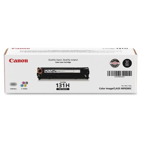 Canon Cartridge, Laser, 131, Hy, Bk CRTDG131HYBK