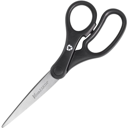 Westcott Scissors, 7" KleenEarth Basic Scissors, Black 15582