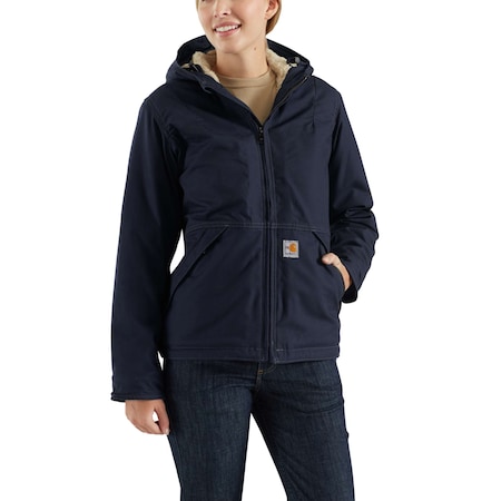 Carhartt FR Womens Full Swing Quick Duck Jacket, Sherpa-Lined, XL 102694-410