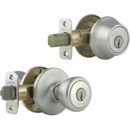 Kwikset Clear Pack Combo Tylo ENTR SGL CYL DBOLT 96900-252