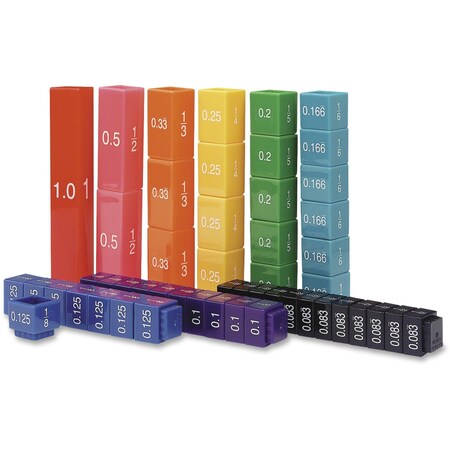 Learning Resources Set, Equiv, Fraction, PK51 2509
