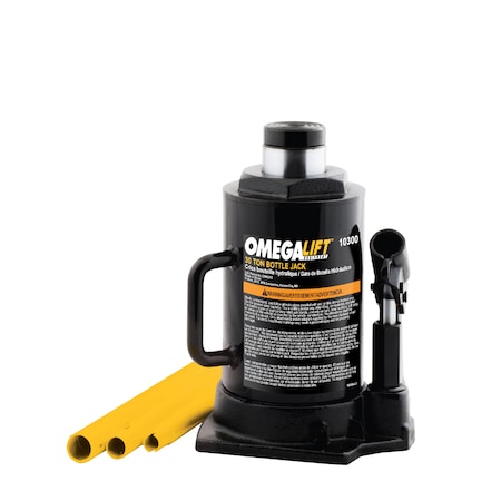 Omega Lift Side Pump Bottle Jack, 30 tons 10300