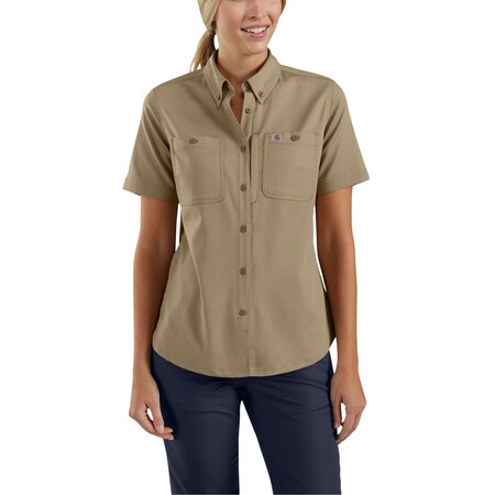 Carhartt TW2537 W Rggd Pro RlxdFit Cnvs SS Shirt 103105-253