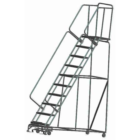 Ballymore Stock Picking Roll Ladder, Steel, 100 in.H 103221R