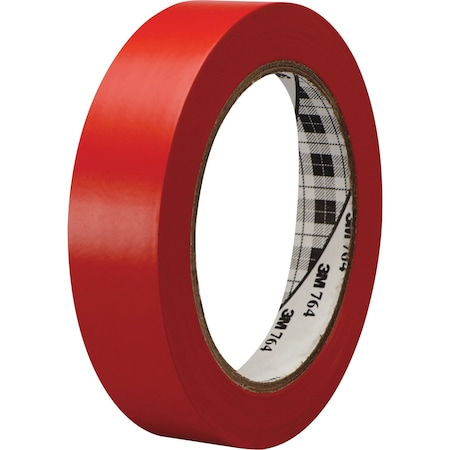 3M Tape, Vinyl, G-Purpose, Red 764136RED
