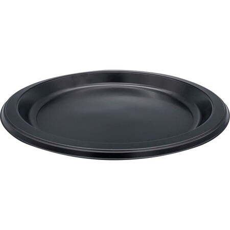 Genuine Joe Black Round Plastic Plates, PK500 GJO10429CT