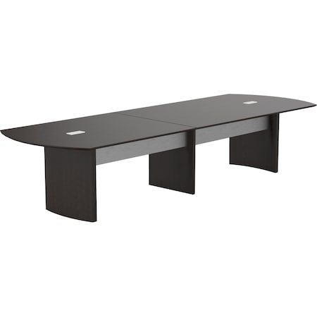 Mayline Rectangle Medina 14' Conference Table, 168 W, 48 L, 29.5 H, Wood Top, Mocha MNC14LDC