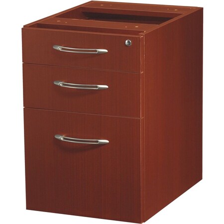 Mayline 15.24" W Suspended Pedestal, Gray Steel APBF20LGS