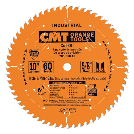 Cmt 12", 72-Teeth Cut Off Blade 205.072.12