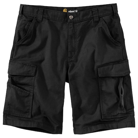 Carhartt BS3542 M RF Rilaxed Fitt Cnvs Crgo Short 103542-BLK