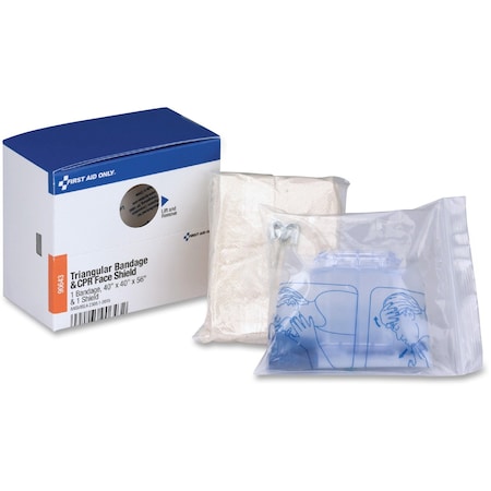 First Aid Only Set, Bandage, Sc Cpr - Tri 90643
