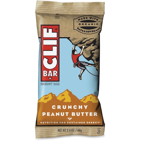 Clif Bar Crunchy Peanut Butter Energy Bar, 12 PK 50120