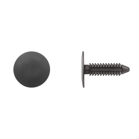 Disco Blk Nyln Splash Shield Ret 1/4" Hole Size 7/8" Head Dia PK50 10366PK