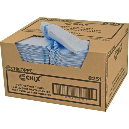 Chicopee ToWhtl, Foodservice, Chix, Blue, PK150 8251