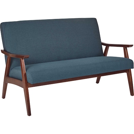 Ave 6 Davis Loveseat, Klein, Azure Fabric, 29" x 32" DVS52-K14
