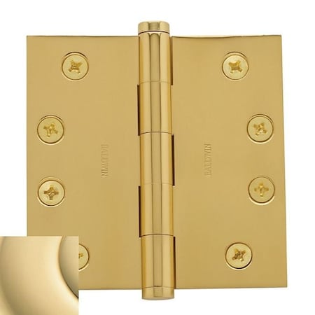 Baldwin Door and Butt Hinge, Brass, Mortise Mounting, Unlacquered Brass 1040.031.I
