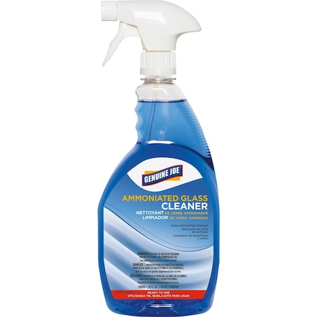 Genuine Joe Liquid Glass Cleaner, Blue GJO99669