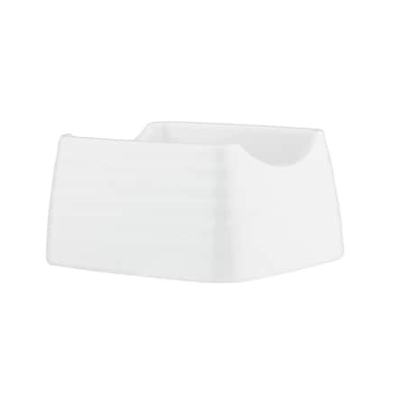 Tablecraft Holder, Melamine, Wht, 4x3.25x 10415